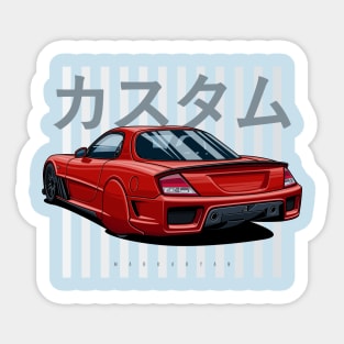 Custom RX7 FD Sticker